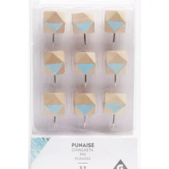 Punaise en bambou x9