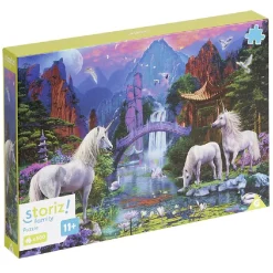Puzzle ado 500 pièces licorne asie