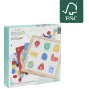 Puzzle aimanté jeu des couleurs - 6 pièces en bois certifié FSC®