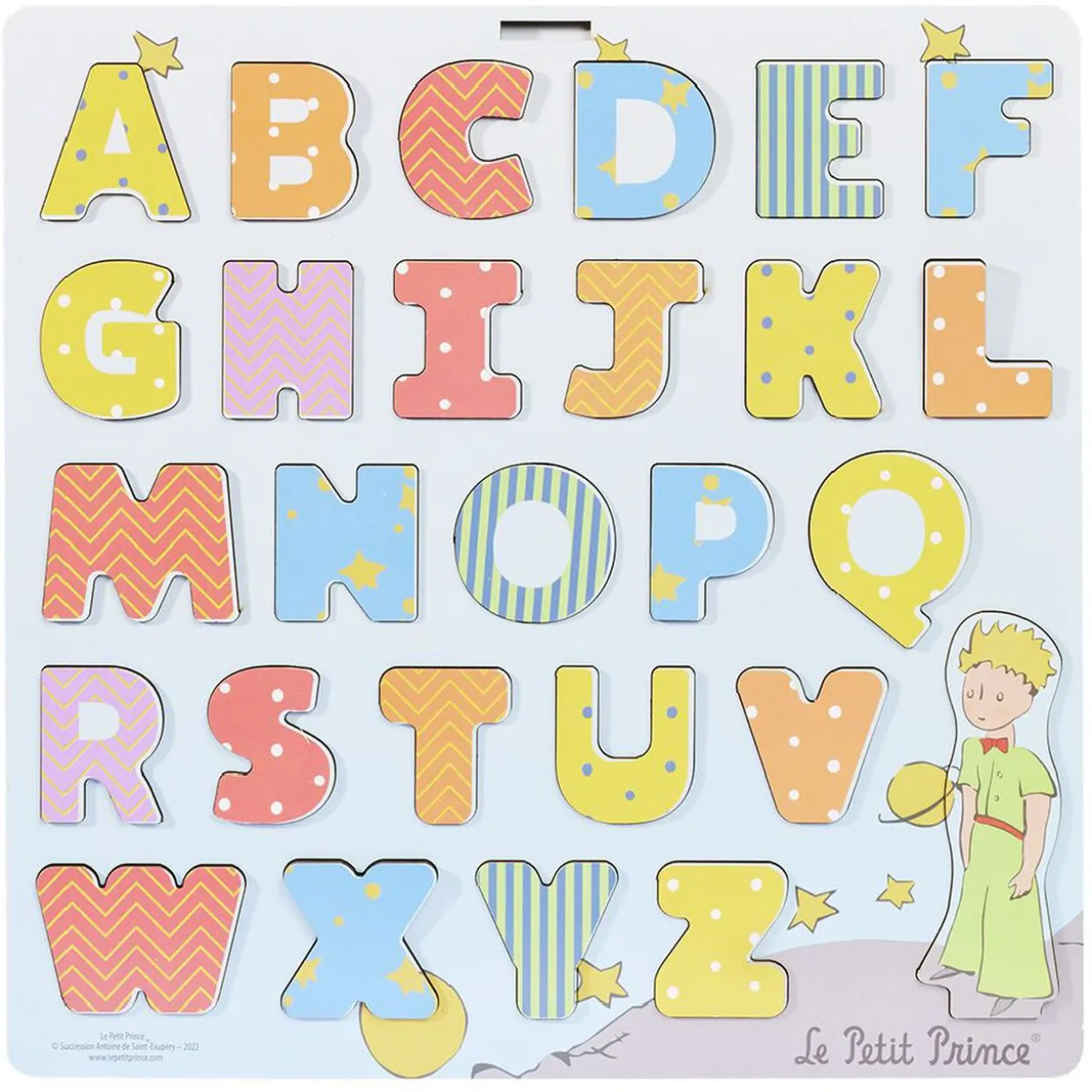 Puzzle alphabet en bois