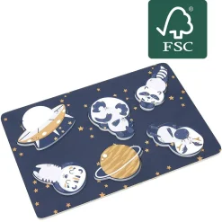 Puzzle animal 3D en bois