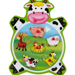 Puzzle animal en bois