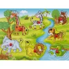 Puzzle animal en bois