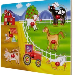 Puzzle animal en bois