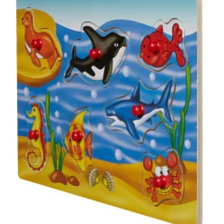 Puzzle animal en bois