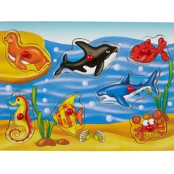 Puzzle animal en bois