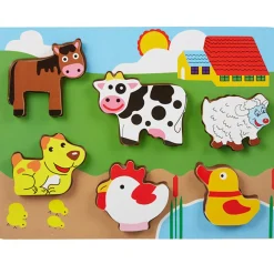 Puzzle bois 7 pièces