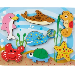 Puzzle bois 7 pièces