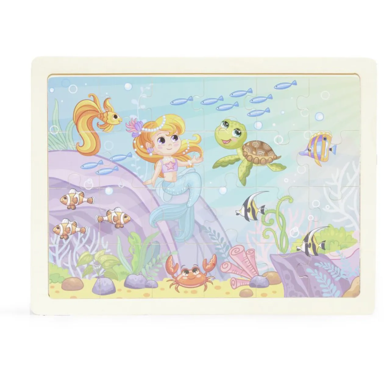 Puzzle bois 30 pièces - 2 modèles