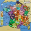Puzzle carte de France