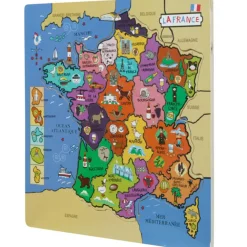 Puzzle carte de France