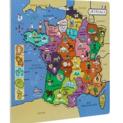 Puzzle carte de France