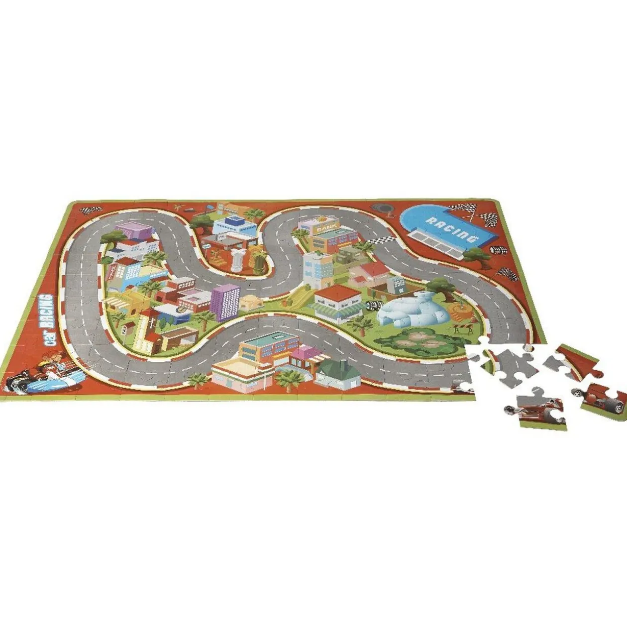 Puzzle circuit de sol