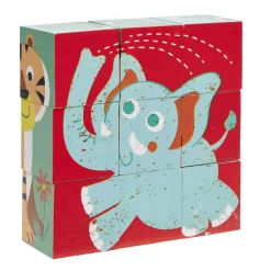 Puzzle cube x9 en bois