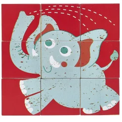 Puzzle cube x9 en bois