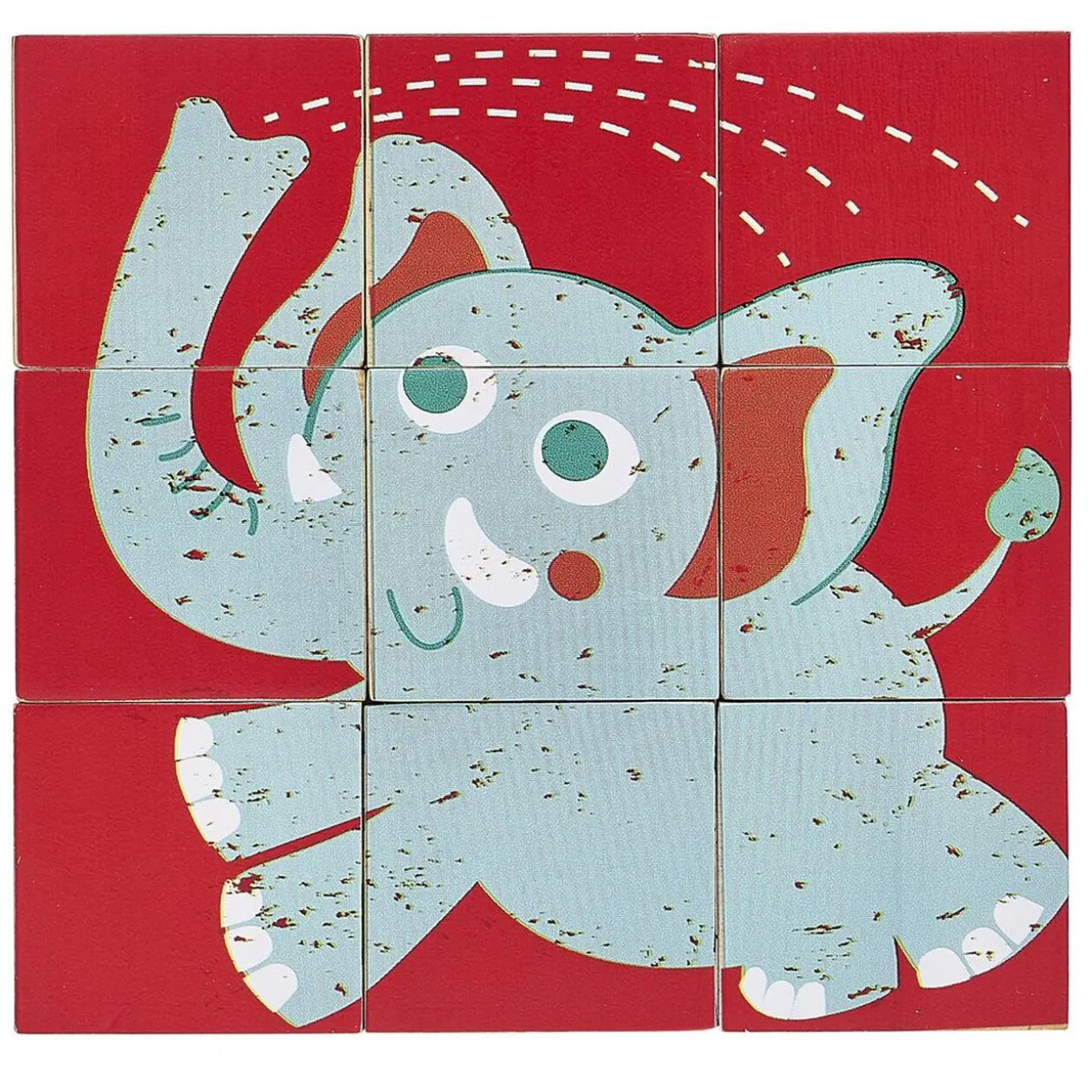 Puzzle cube x9 en bois