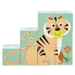 Puzzle cube x9 en bois