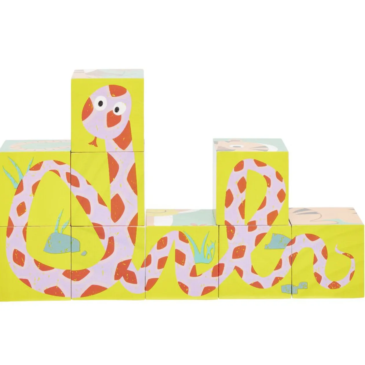 Puzzle cube x9 en bois