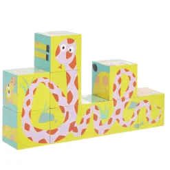 Puzzle cube x9 en bois