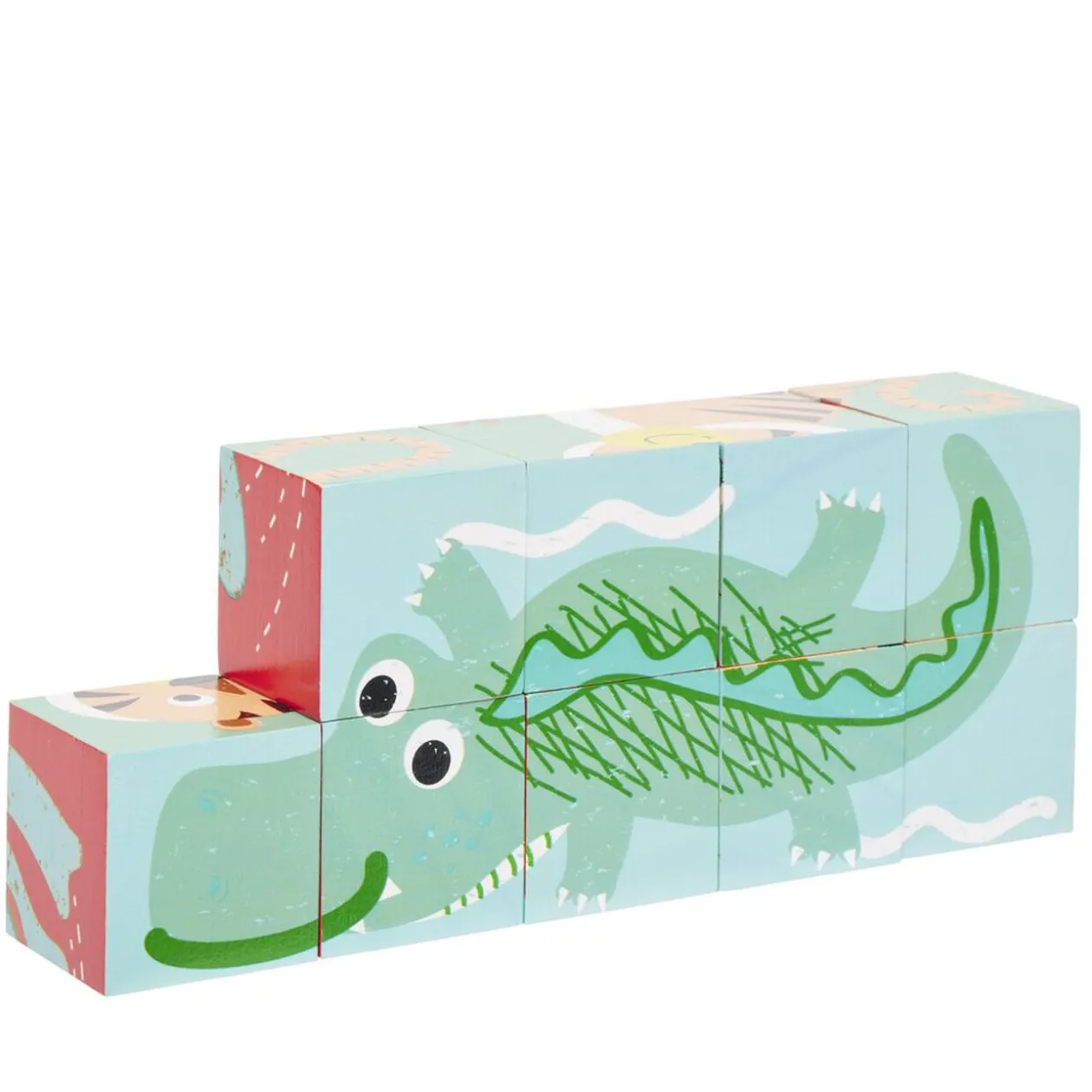 Puzzle cube x9 en bois