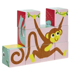 Puzzle cube x9 en bois