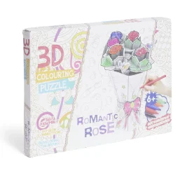 Puzzle 3D à colorier 4en1