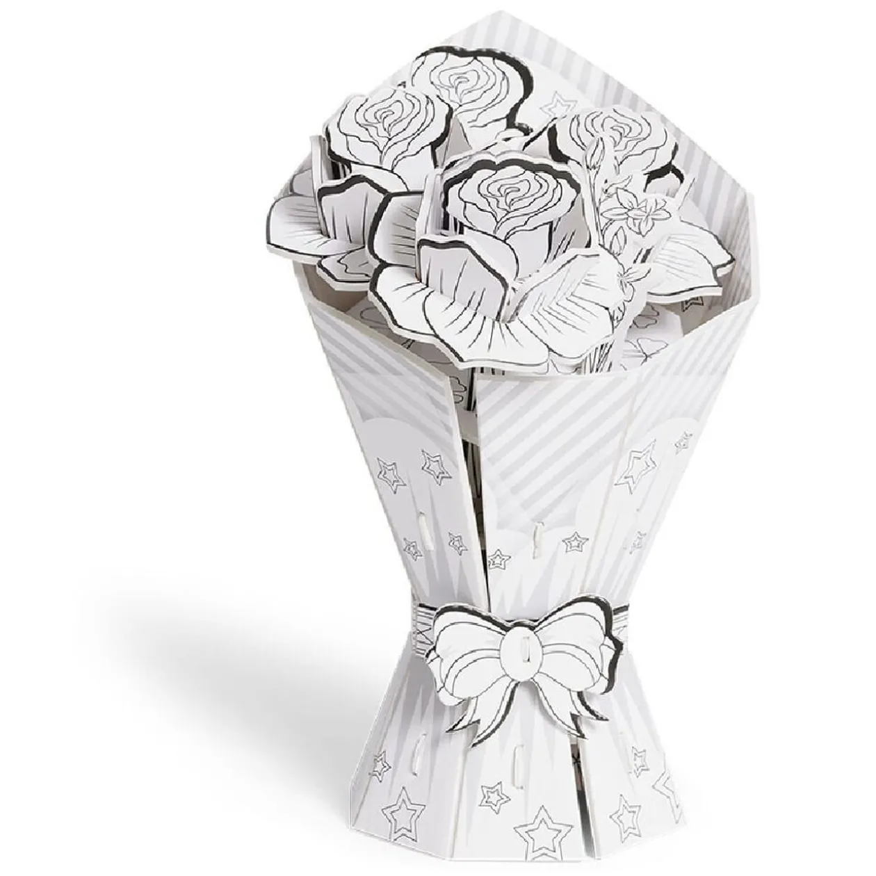 Puzzle 3D à colorier 4en1