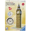 Puzzle 3D Big Ben H41cm avec vrai montre 216 pièces