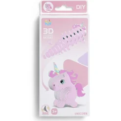 Puzzle 3D en bois animaux DIY - 6 modèles