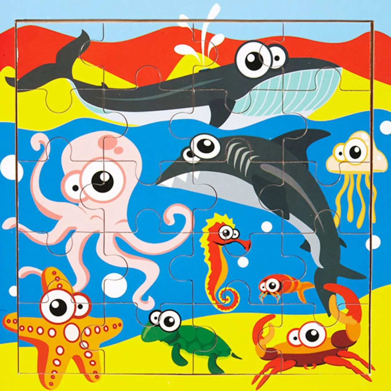 Puzzle en bois 20 pièces