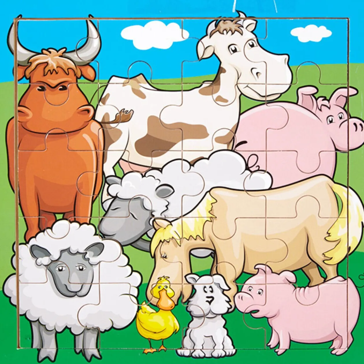 Puzzle en bois 20 pièces