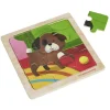 Puzzle en bois 9 pièces