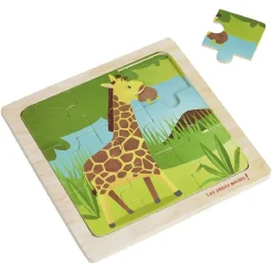Puzzle en bois 9 pièces