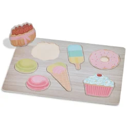 Puzzle encastrable en bois