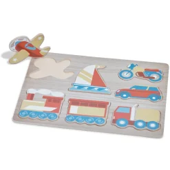 Puzzle encastrable en bois