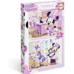 Puzzle enfant 20 pièces Minnie x2