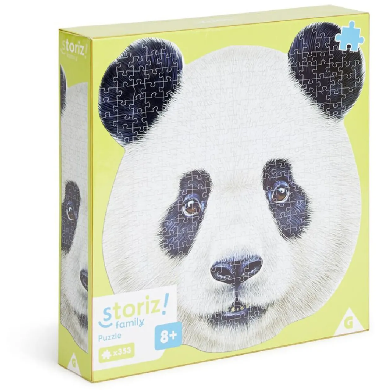 Puzzle enfant 353 pièces tête de panda