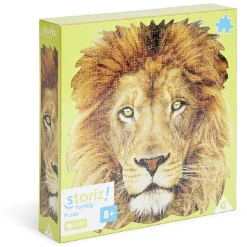Puzzle enfant 367 pièces tête de lion