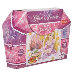 Puzzle glam paillette Raiponce