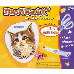 Puzzle mosaique à clipser