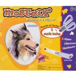 Puzzle mosaique à clipser