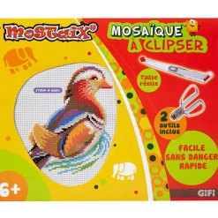 Puzzle mosaique à clipser