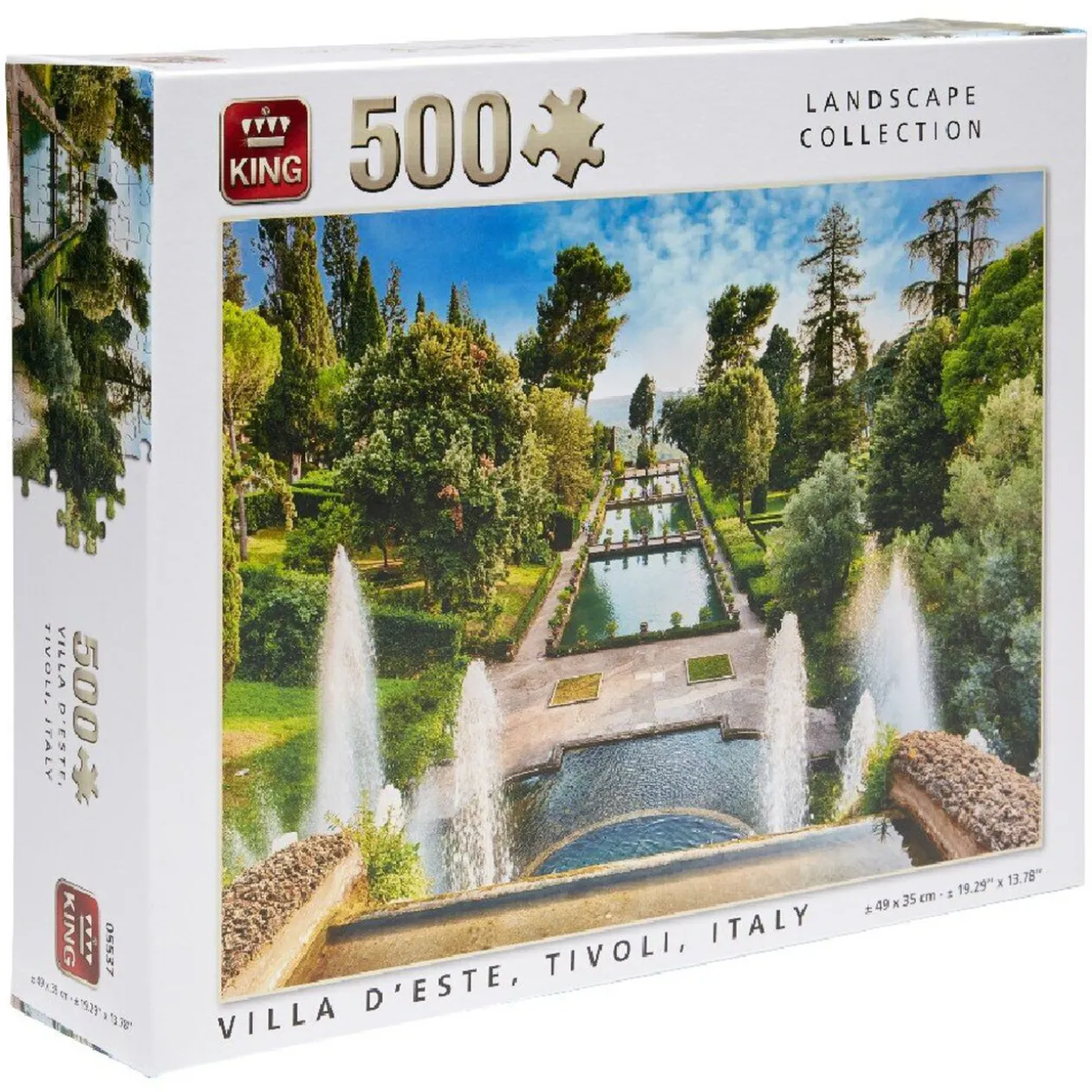 Puzzle 500pcs multicolore carton