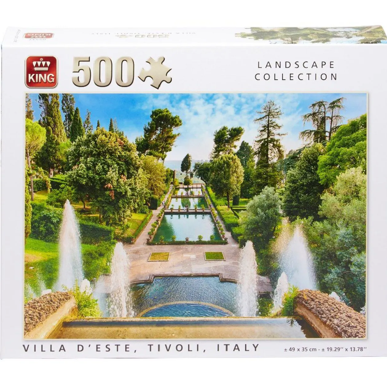 Puzzle 500pcs multicolore carton