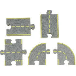 Puzzle route en feutre 27 pièces