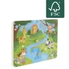 Puzzle sonore animal en bois certifié FSC® - 8 pièces