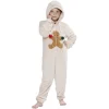 Pyjama combinaison de Noël enfant motif pain d'épices