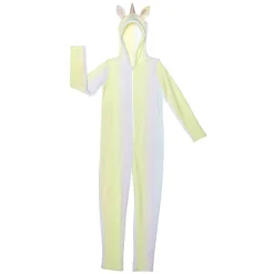 Pyjama combinaison licorne jaune et blanc Taille XS