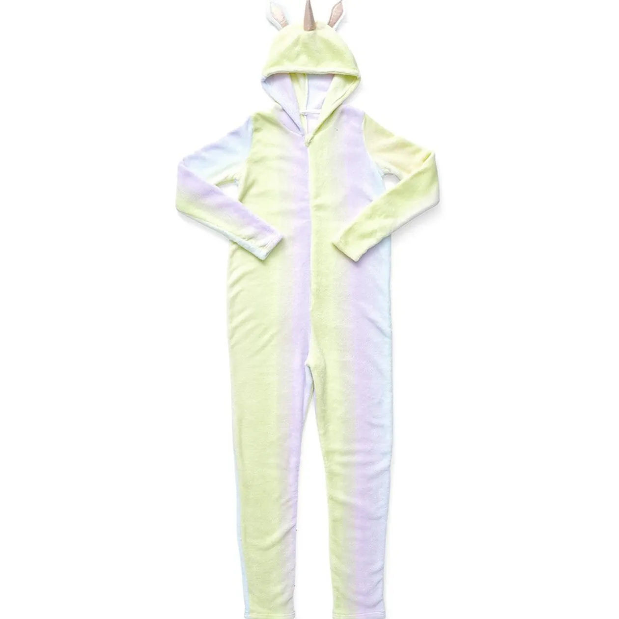 Pyjama combinaison licorne jaune et blanc Taille S