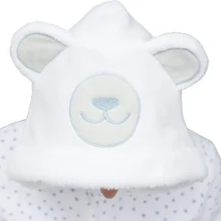 Pyjama combinaison ours gris blanc femme Taille M